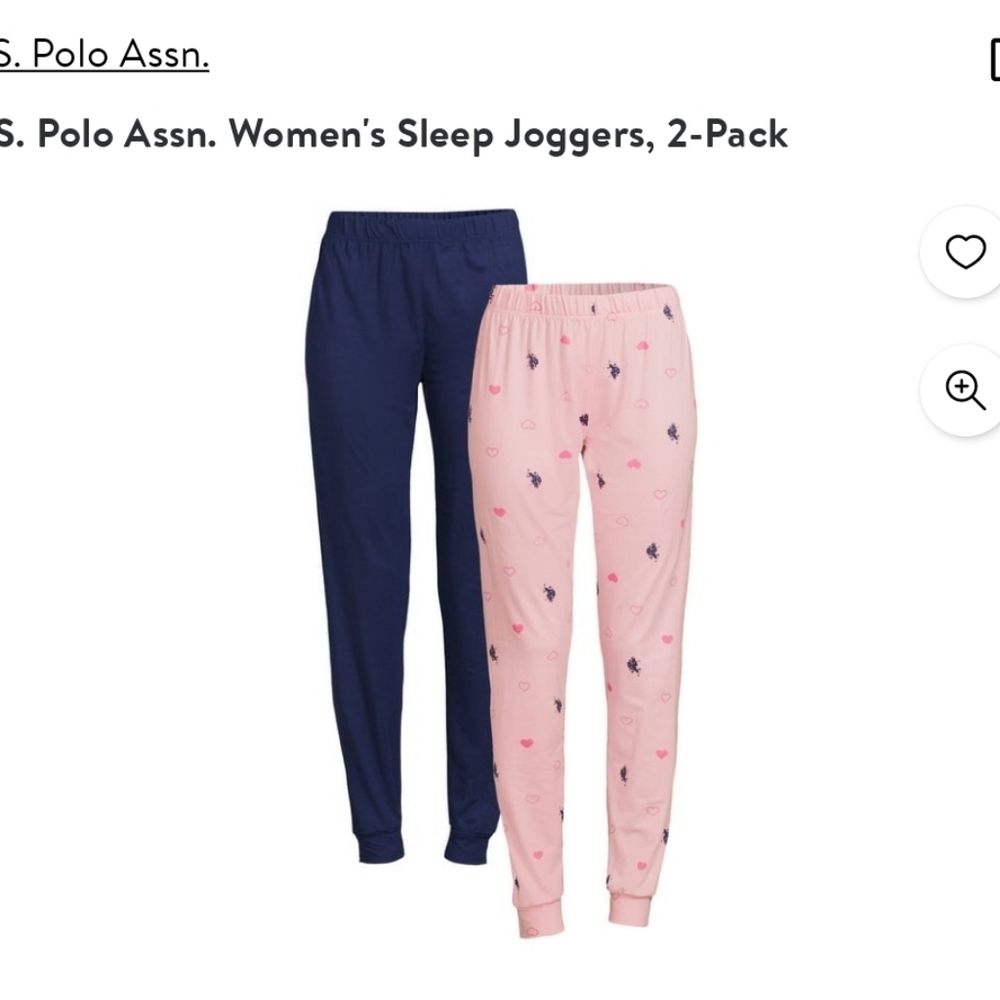 Womens sleep pajama joggers